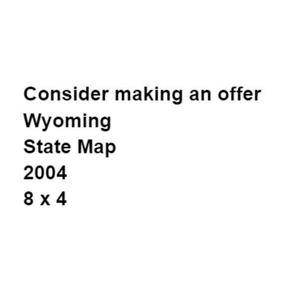Wyoming 2004 Map Official State Travel Ephemera Trip Tourism Vacation Auto Atlas - Picture 2 of 4
